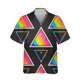 thumbnail image 3 of Camisetas con estampado 3D de arcoíris LGBT para hombres y mujeres, camisetas de manga corta con personalidad, camisetas casuales de verano con botones para hombres, 3 of 5