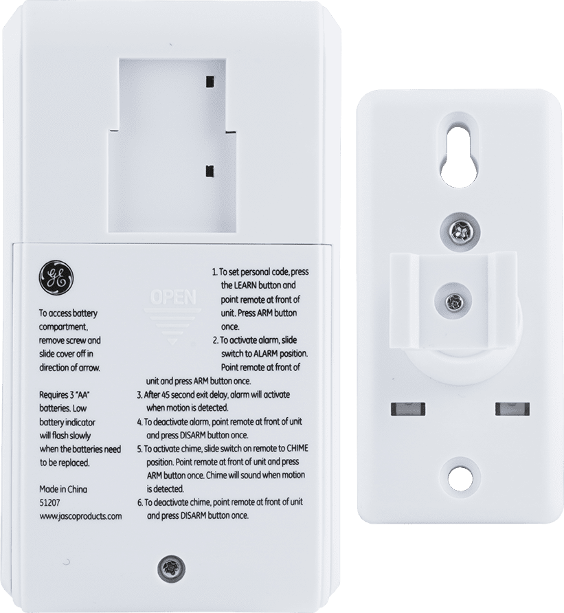 Jasco 51207 Motion Sensor - 20ft