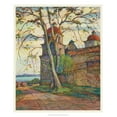 thumbnail image 2 of Abdy, Rowena Meeks 12x13 Gold Ornate Wood Framed with Double Matting Museum Art Print Titled - European Sketchbook VII, 2 of 4