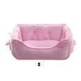 thumbnail image 2 of Transemion Dog Bed Washable For Clean And Odor-Free Sleeping Area Two Size For Choice pink S 1Set, 2 of 6