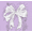 Purple Power Bows, variant on Halloween Girls' Graphic Tee with Short Sleeves from Way to Celebrate, Sizes 4-18