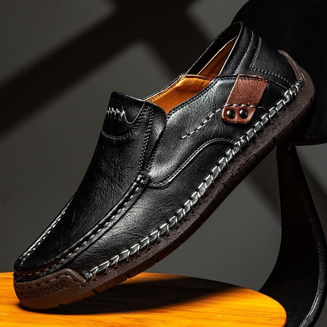 Zapatos casuales para hombres Zapatos de negocios cómodos y transpirables Zapatos de conducción Tamaño grande EUR38-48 Tan Jianjun unisex