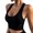 Black, variant on Women's Workout Hiking Tops Sleeveless Breathable Shirt Fast Dry Loose Casual Tank Top, Black XS