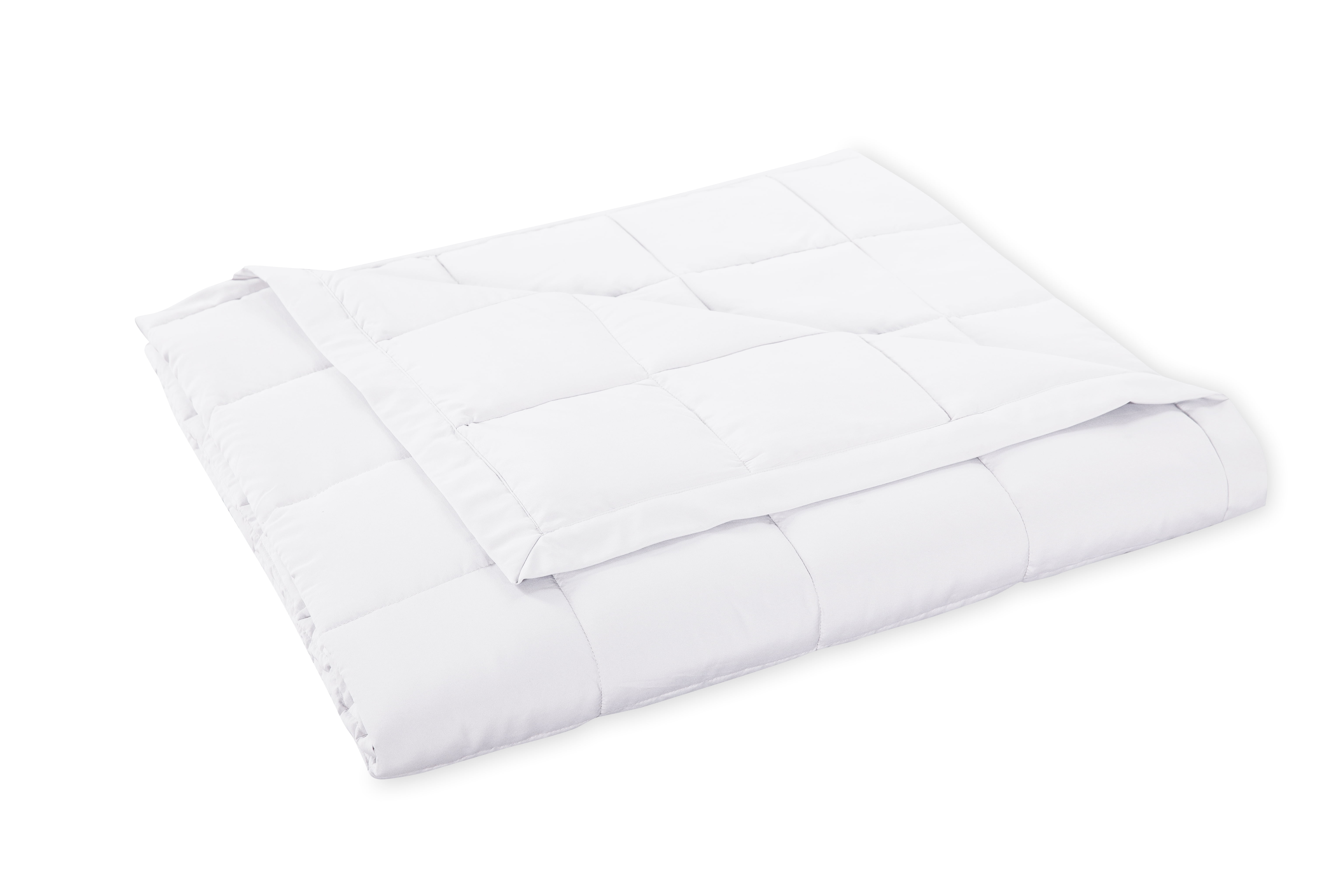 Mainstays Solid Twin Down Alternative Blanket, White