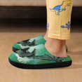 thumbnail image 6 of Kids Dragon Wings Of Fire Slippers Anti-slip Fluffy Fuzzy House Slippers Warm Soft Plush Winter Fluffy House Shoes for Boys Girls, 6 of 7