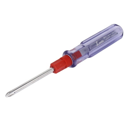 6mm Magnetic Tip Reversible Slotted Phillips Dual Way Screwdriver Handy Tool