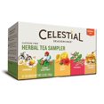Celestial Seasonings Herbal Tea Flavor Bundle 2 Boxes; Herbal Tea Sampler, Fruit Tea Sampler