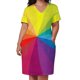 thumbnail image 2 of Vestido de noche holgado con bolsillos para mujer traje con rueda de color para ocasis oficiales, 2 of 6