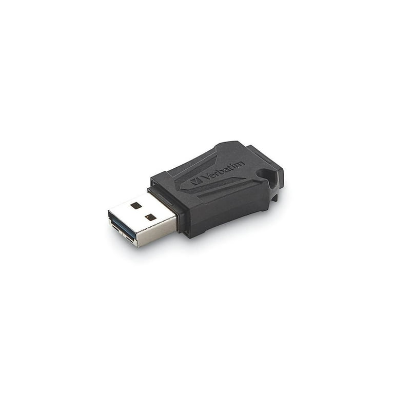 Verbatim 64GB ToughMAX USB Flash Drive - 64 GB - USB 2.0 - Black - Lifetime Warranty - 1 Each Verbatim 64GB ToughMAX USB Flash Drive - 64 GB - USB 2.0 - Black - Lifetime Warranty - 1 Each