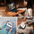 thumbnail image 6 of edaiser Swivel Keyboard Case Compatible with Apple iPad 11th Gen 2025 (A16)& iPad 10th Generation (10.9-inch); Rotatable Cover and Pencil Holder, Multi-Touch Trackpad, RGB Backlit, Black, 6 of 6