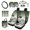 Beach Palm Tree Decoration, variant on Chririnla 16PCS Auto Interior Accessory Set, with Soft Steering Wheel Cover, Oak Leaf Car Seat Covers, Seat Belt Covers, Car Coasters, Trash Bag, Universal for Most Cars