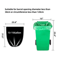 Biodegradable 13 Gallon Trash Bags, Compostable Garbage Liners for