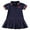 Navy cherry, variant on WIBACKER 1-6T Baby Girls and Toddler Short Sleeve Pique Polo Dress Summer Pleated Skirt for Kids