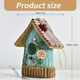 thumbnail image 3 of BQBQERT Bird Nest for Hummingbird Craft Nest Cage Outdoor Toy for Hummingbird, 3 of 14