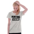 thumbnail image 3 of Hunting Legend Awesome Hunter Womens Slim Fit Graphic Tee Brisco Brands L, 3 of 5