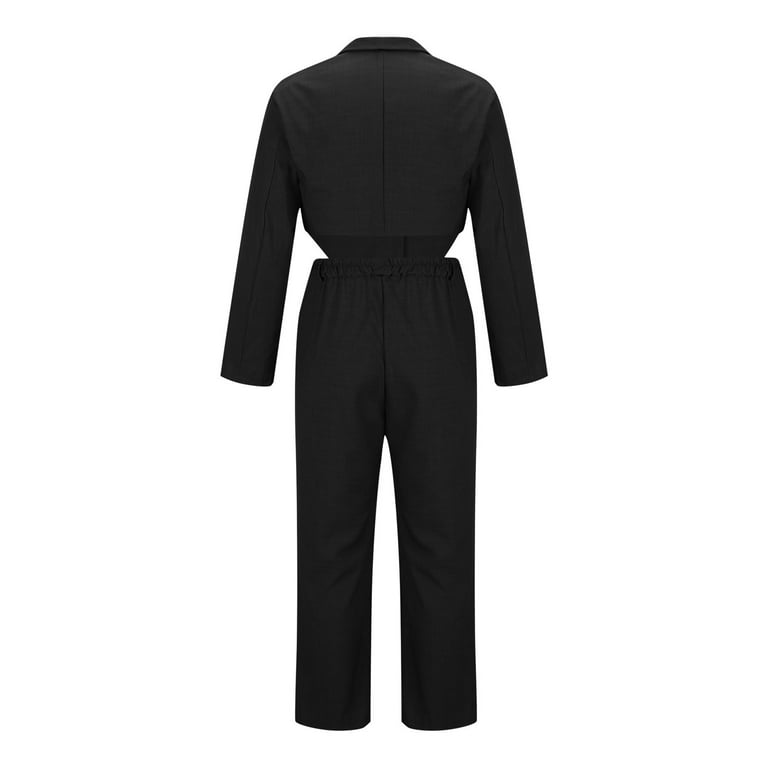 Casual Simplicity Solid Solid Color O Neck Loose Jumpsuits(5 Colors) Casual Simplicity Solid Solid Color O Neck Loose Jumpsuits(5 Colors)