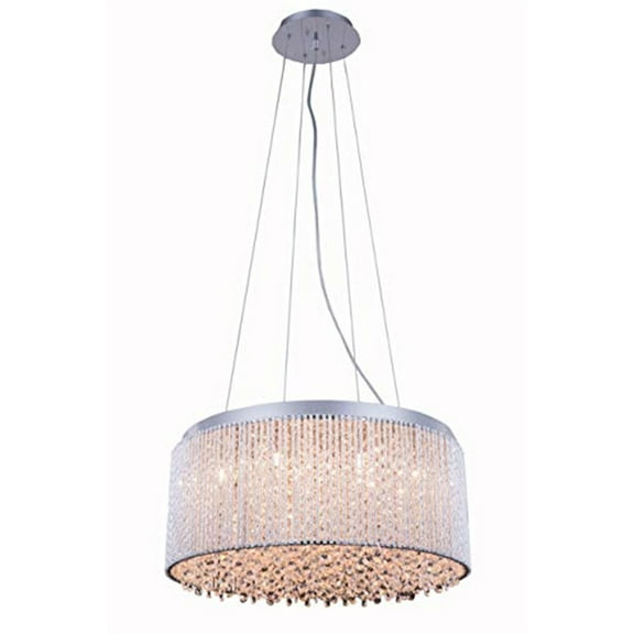 Influx 12 light Chrome Pendant - V2092D20C/RC