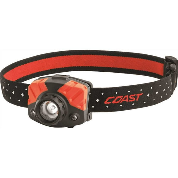 Coast Cutlery LED Headlamp,Dual Color,Focusing FL75
