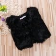 thumbnail image 4 of Musuos Baby Girl Faux Fur Sleeveless Vest Soft and Comfortable Plush Short Coat, 4 of 4
