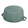 thumbnail image 3 of STAUB la COCOTE 5,25 L Cocotte Ronde en Fonte, Eucalyptus, 3 of 9