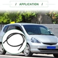thumbnail image 3 of Roof Sealing Strip Weatherstrip Roof Trim Sunroof Seal for Honda Fit Jazz Left Side No.74316TF0003 1 Pc, 3 of 6