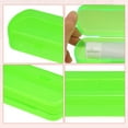thumbnail image 5 of Unique Bargains Plastic Lightweight Toothbrush Travel Case Traveling for Travel Business 2.17"x1.38"x8.07" Green, 5 of 7