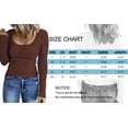 thumbnail image 6 of MOSHU Long Sleeve Womens Shirts Casual Henley Tops for Women Fall Button Down Blouses, 6 of 11