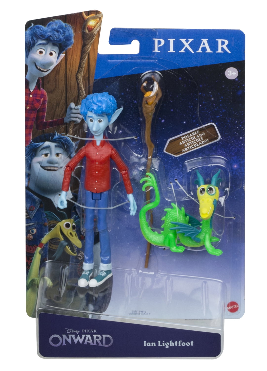 Disney Pixar Onward Ian Lightfoot Figure Walmart Com Walmart Com