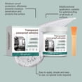 thumbnail image 4 of Multifunctional Transparent Waterproof Glue, Clear Waterproof Sealant, Fast Drying Waterproof Adhesive, Deck Fence Driveway Sealer 5.29oz with Brush, 4 of 9