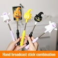 thumbnail image 6 of Luckky 1Pc Halloween Pumpkin Light up LED Hand Stick Toy Pumpkin Lantern Light up Toys Halloween Pumpkin Wand Toy with Sound Effects for Halloween Party Favor Gifts Halloween Costume Props, 6 of 9