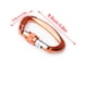 thumbnail image 4 of Mosquetón de Seguridad Wosthever Hebilla Protectora Simple Escalada Naranja, 4 of 6