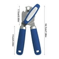 thumbnail image 3 of Ongmies Stainless Steel Manual Can Opener – Multifunctional, Labor-Saving Tool for Easily Opening Cans and Bottles of Various Sizes, Ideal for Kitchen Use, 3 of 9