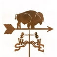 thumbnail image 1 of EZ Vane EZ1303-4S Bison Weathervane with Four Sided Mount, 1 of 1