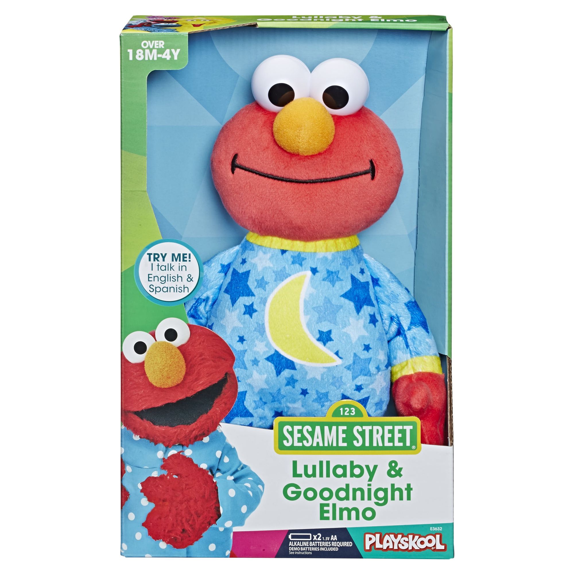 Sesame Street 12.99" Playskool Lullaby & Good Night Elmo Plush Toy - image 5 of 7