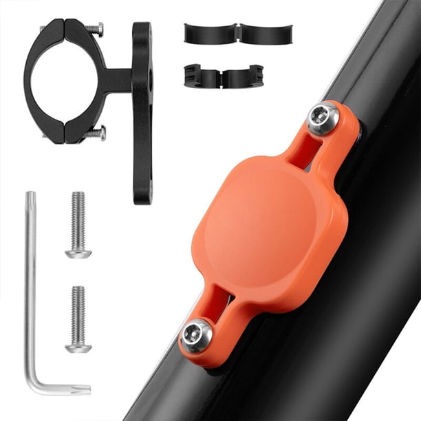 Sonducket Pieza de rastreador de bicicleta Sin fugas Suministros de montaje Tornillos de cubierta protectora Tapas de localizadores de artesanía Ciclismo Naranja