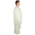 thumbnail image 5 of HPO Adult Unisex Mountain Snowman Bigfoot Cosplay Halloween Costume | Bright white, Medium, 5 of 6