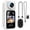 White, variant on 64G Mini Body Camera, Wearable Action Body Cam with 180° Rotating Lens Audio & Video- Thumb Hands Free Waterproof Recording Wearable Cameras - for Work Travel Pet Walk Swim(Black)