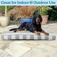 thumbnail image 4 of PETMAKER 44in Water-Resistant Dog Bed with Removable Washable Cover (Gray), 4 of 11