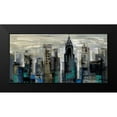thumbnail image 2 of Vassileva, Silvia 14x9 Black Modern Framed Museum Art Print Titled - New York Moment, 2 of 5