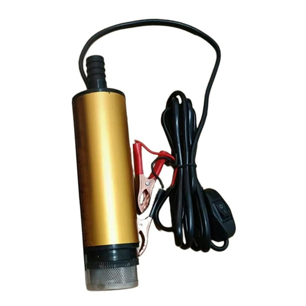 Bomba sumergible eléctrica de fácil instalación, bomba de transferencia de agua premium de 12 V Oro