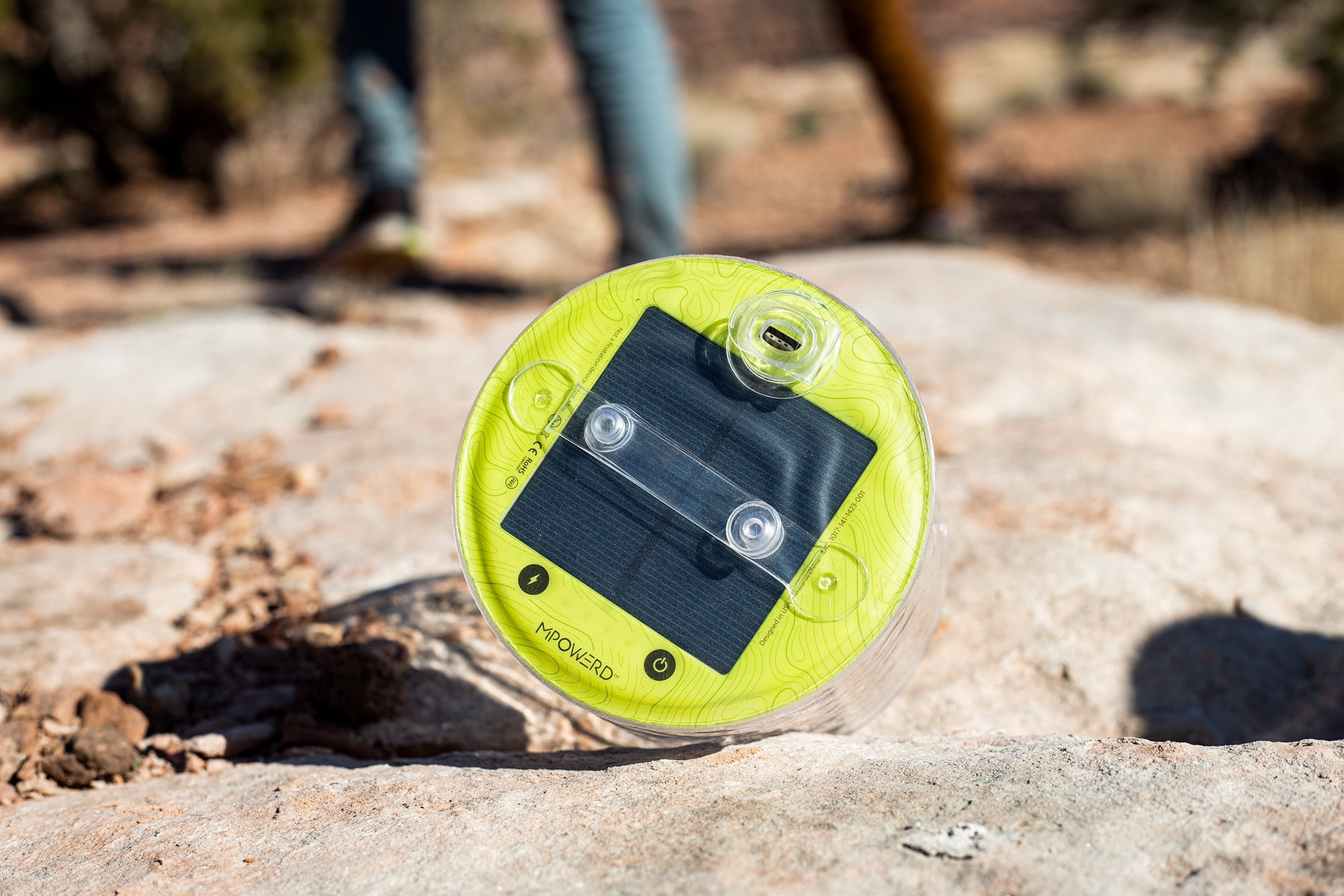 Mpowerd Luci Pro Outdoor 2.0: Solar Inflatable Lantern + Charger, Camping Lantern