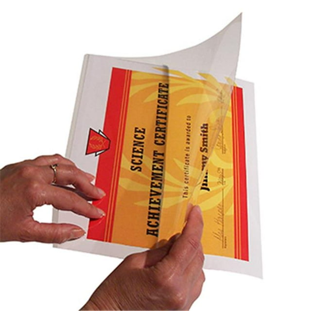 C Line C-Line Produits Inc CLI65187 Cleer Adheer 25Box Dossiers de Laminage Couverture Rapide