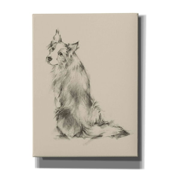 Epic Graffiti 'Puppy Dog Eyes VI' by Ethan Harper Canvas Wall Art, 40"x54"