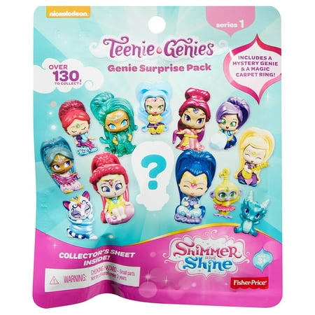 Fisher-Price Nickelodeon Shimmer & Shine, Teenie Genies, Genie Surprise Pack [Styles May Vary]