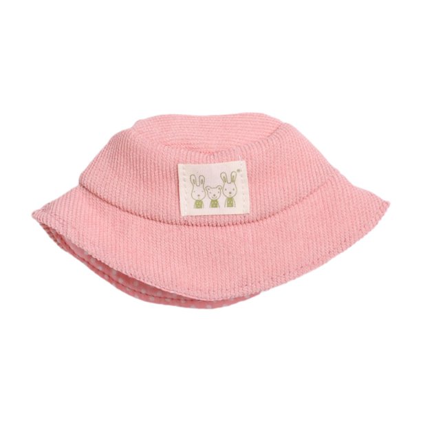 Gorro de muñeca, minigorro, accesorio de disfraz para muñeco de pato de peluche de 15 cm, regalo de cumpleaños Rosa