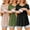 Black&pink&army Green, variant on Ekouaer Womens Nursing Tops 3 Packs Nursing Shirts Short Sleeve Double Layer Maternity Breastfeeding Tee Shirts