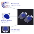 thumbnail image 3 of Plantillas para aumentar la altura, plantillas de gel de silicona, plantilla para levantar el talón, almohadilla para zapatos, plantillas de silicona para hombres, rendimiento confiable, 3 of 8