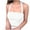 White, variant on Womens Halter Sports Bra Seamless U-Neck Padded Open Back Yoga Gym Workout Crop Tank Top Square Neck Longline Bras