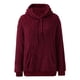 thumbnail image 5 of Puntoco Moda Mujer Cremallera Cuello en V Jersey tops Blusa de manga larga con capucha Sudadera Puntoco Puntoco-2227, 5 of 6