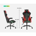 thumbnail image 7 of BestOffice Ergonomic Gaming Chair, Lumbar Support, Rolling Swivel for Men, Women(Red), 7 of 7